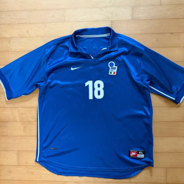 [BUNJANG] Italy National Football Team 1997/98 Roberto Baggio Jersey XL / 97/98 이탈리아 축구 국대 유니폼(로베르토 바조) xl