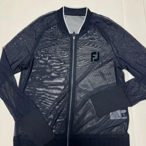 [BUNJANG] FootJoy Women's Mesh Zip-Up Cardigan - Size S (55) / (신품급) 풋조이 여성용 라운딩/데일리 매쉬집업 가디건55