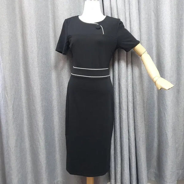 [BUNJANG] Audrey Black Long Dress / S오드리 블랙 롱 원피스