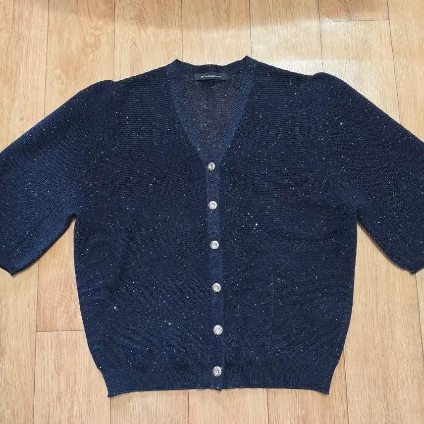 [BUNJANG] The Isaac Collection Navy Knit Cardigan / 더 아이작 컬렉션 가디건 55 새상품