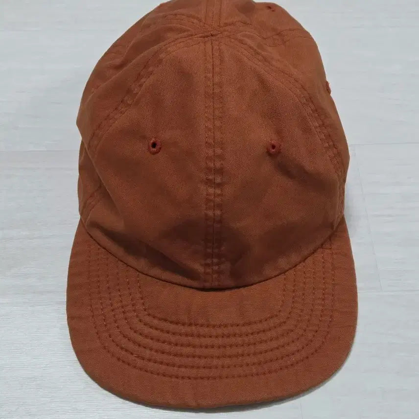 [BUNJANG] LOW CLASSIC Orange Cotton 100% Soft Brim Snapback Hat / 로우클래식 모자