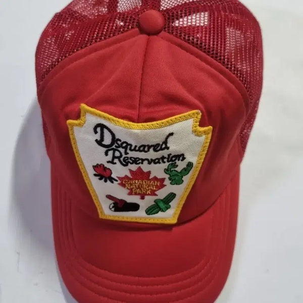 [BUNJANG] Dsquared2 2010 Summer Camp Limited Edition Mesh Cap Red / 디스퀘어드2 2010 썸머캠프 한정판 메쉬캡 레드 칭찬은고래도춤추게