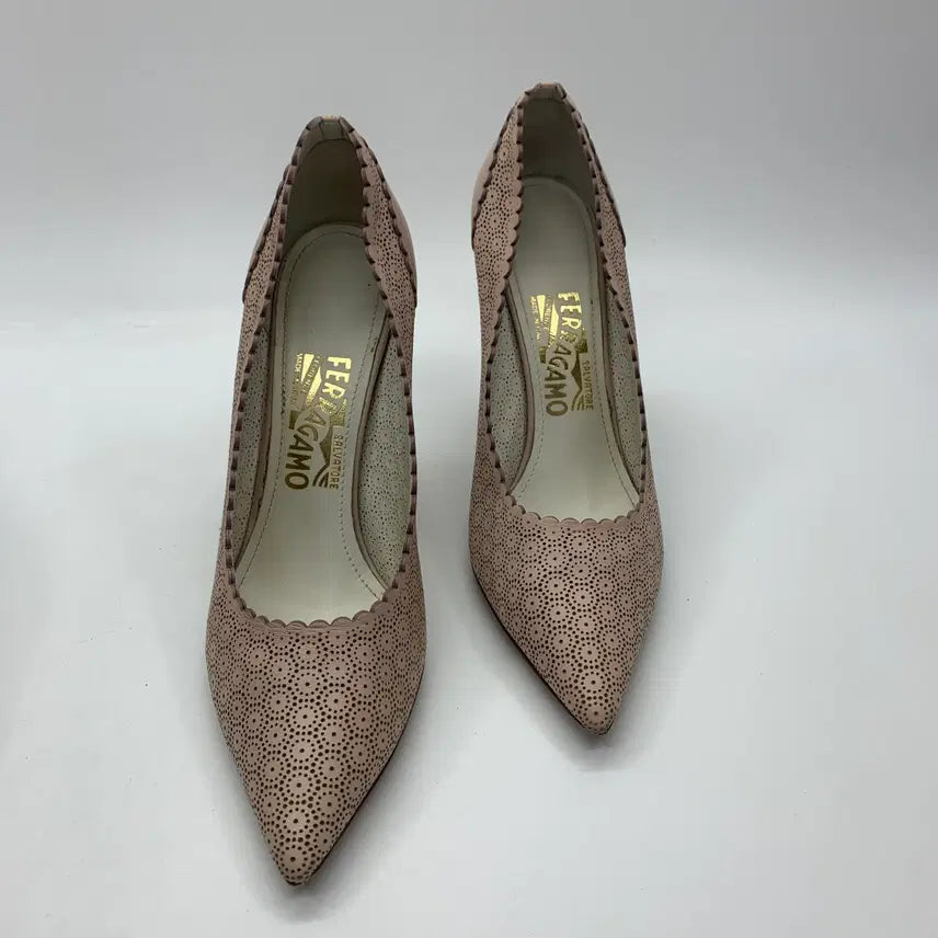 [BUNJANG] Ferragamo Pink Heels - Size 7.5 / 267003070 FERRAGAMO  SHOES HEELS PINK 7
