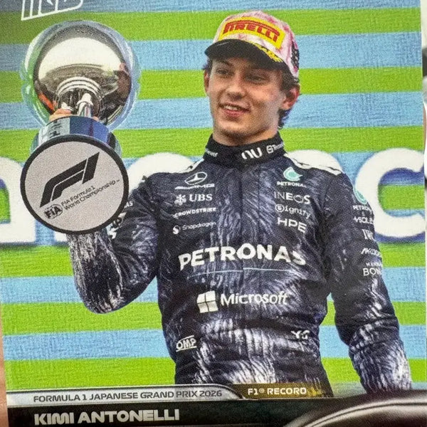 [BUNJANG] Kimi Antonelli 2026 Japanese Grand Prix Winner Topps NOW Card / F1 2026 키미 안토넬리 일본 그랑프리 우승 탑스나우