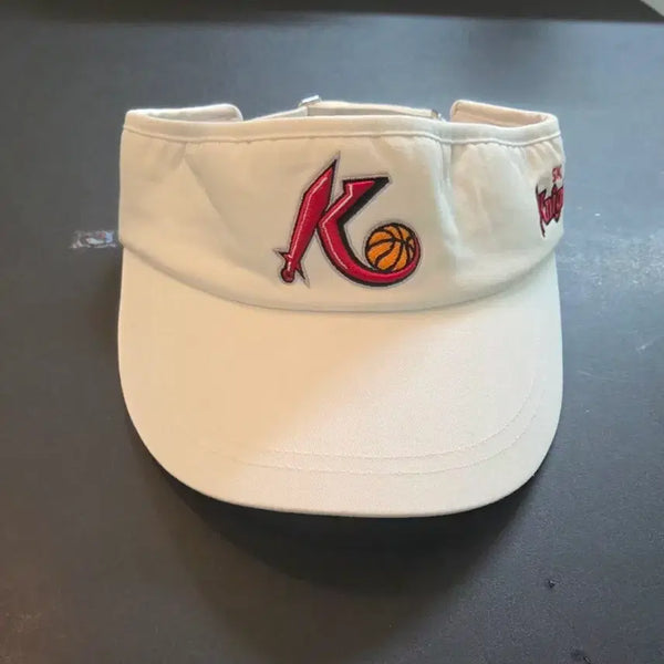 [BUNJANG] KBL Seoul SK Knights Sun Visor Unisex Adjustable / 미사용 KBL 서울 SK나이츠 선바이저 남녀공용 보통 55~58 내외 사이즈로