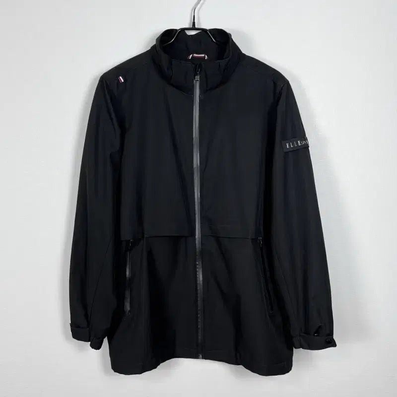 [BUNJANG] Elle Sport Black Windbreaker Jacket L / 엘르 스포츠/블랙 바람막이 자켓 점퍼 L 100/라덴