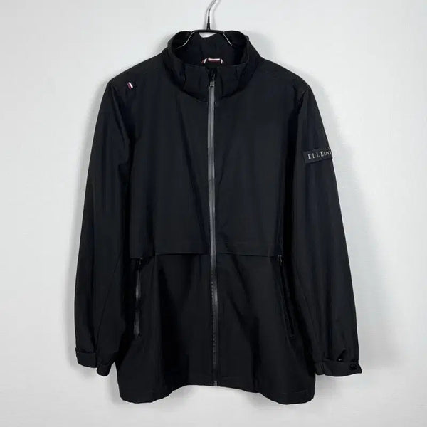 [BUNJANG] Elle Sport Black Windbreaker Jacket L / 엘르 스포츠/블랙 바람막이 자켓 점퍼 L 100/라덴