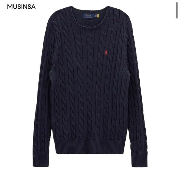 [BUNJANG] Polo Ralph Lauren Cable Knit Sweater / 폴로 랄프 로렌 케이블 니트