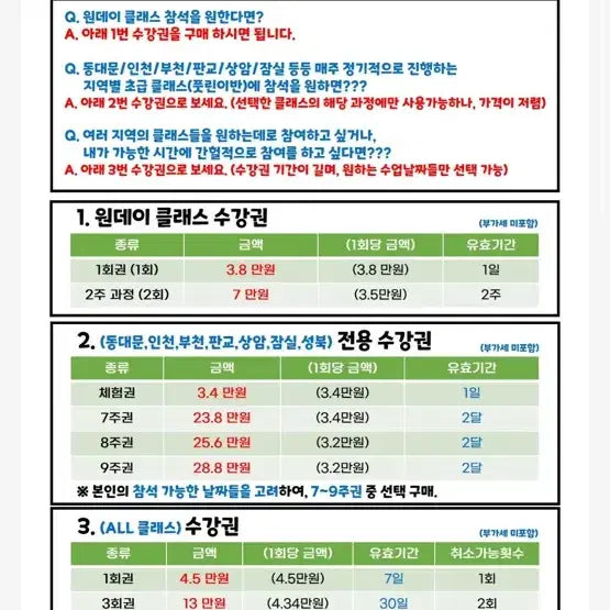[BUNJANG] Samba Futsal Beginner Class 1 Session Pass (Pangyo) / 쌈바 풋살 초급반 1회권 (판교) [마감 강좌 양도]