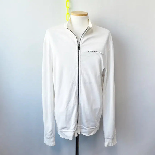 [BUNJANG] Armani Exchange Men's Cotton Zip-Up Hoodie L / 알마니익스체인지 남성면집업 L