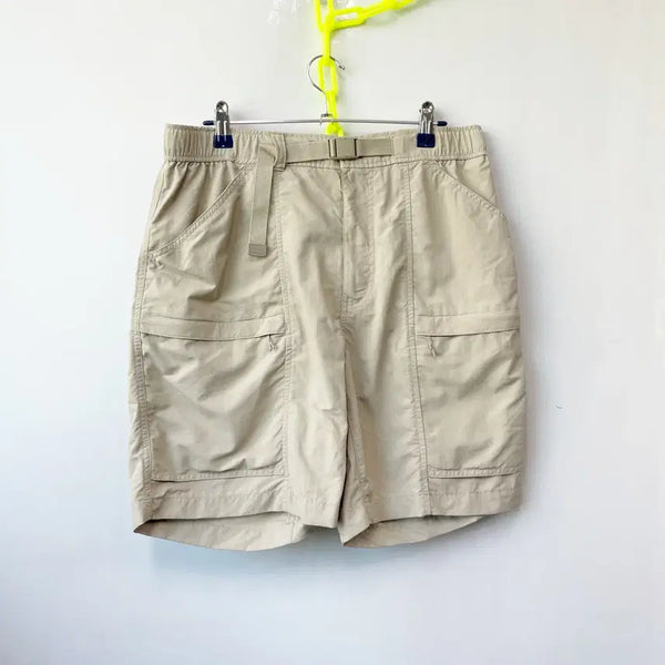 [BUNJANG] Uniqlo Banding Shorts with Built-in Belt (Size 29-30) / 유니클로 밴딩반바지 벨트내장 29-30