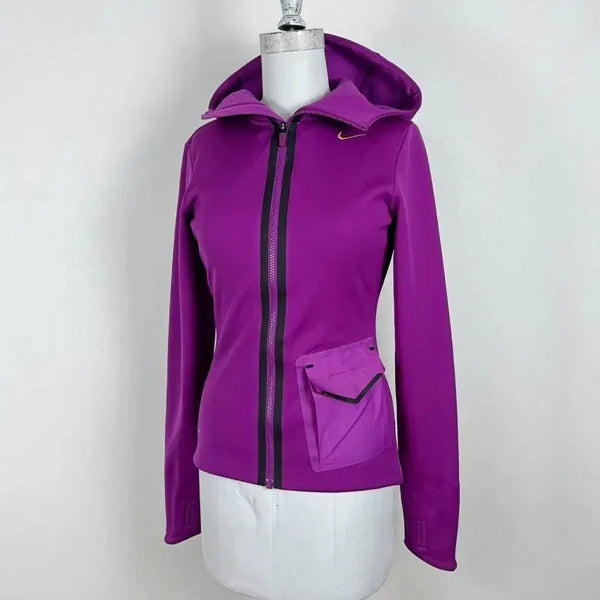 [BUNJANG] Nike Therma-FIT Training Jacket Purple S / 나이키/테르마핏 트레이닝 자켓 점퍼 보라 S 85/라덴
