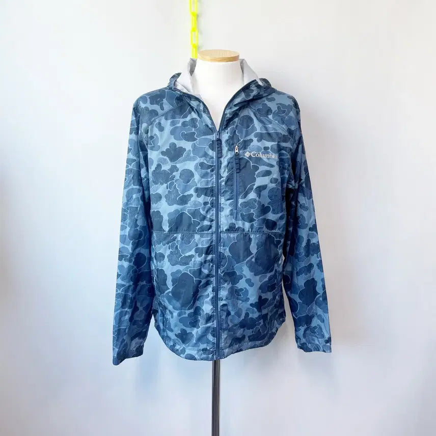 [BUNJANG] Columbia Men's Hooded Windbreaker Jacket Size M / 콜롬비아 남성후드 바람막이 얇음 M