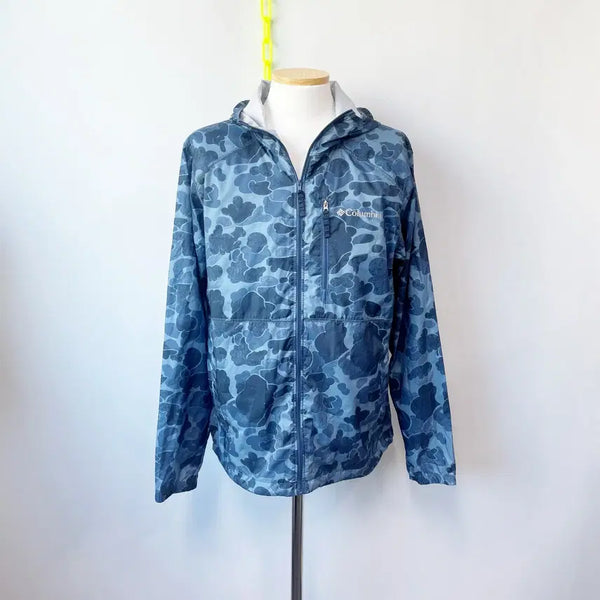 [BUNJANG] Columbia Men's Hooded Windbreaker Jacket Size M / 콜롬비아 남성후드 바람막이 얇음 M