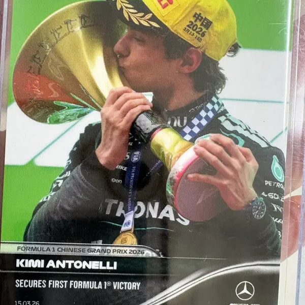 [BUNJANG] Kimi Antonelli Shanghai Grand Prix First Win Tops Now Card / F1 키미 안토넬리 상하이 그랑프리 첫승 탑스나우
