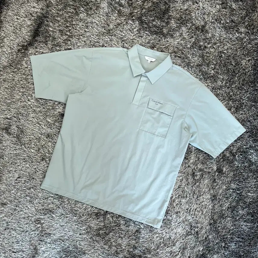 [BUNJANG] Calvin Klein Short Sleeve Polo T-Shirt (XXL) / 켈빈클라인 반팔 카라 티셔츠 (XXL)