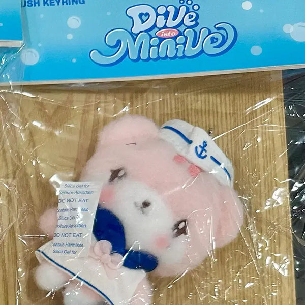 [BUNJANG] IVE MiniB Pop-up Marine Look Plush Keychain (Leeyangi) / 아이브 미니브 팝업 마린룩 플러시키링(이랑이)