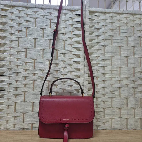 [BUNJANG] Beanpole Women's Red Crossbody Bag / 빈폴가방