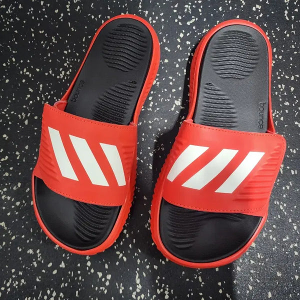 [BUNJANG] Adidas Alphabounce Slide Red Black / 아디다스 알파바운스 슬라이드 레드 블랙