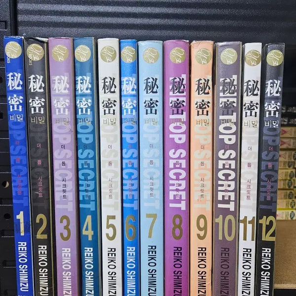 [BUNJANG] Shimizu Reiko's "Himitsu" Complete Set (Volumes 1-12) / 시미즈 레이코 작가의 비밀 12완 팝니다