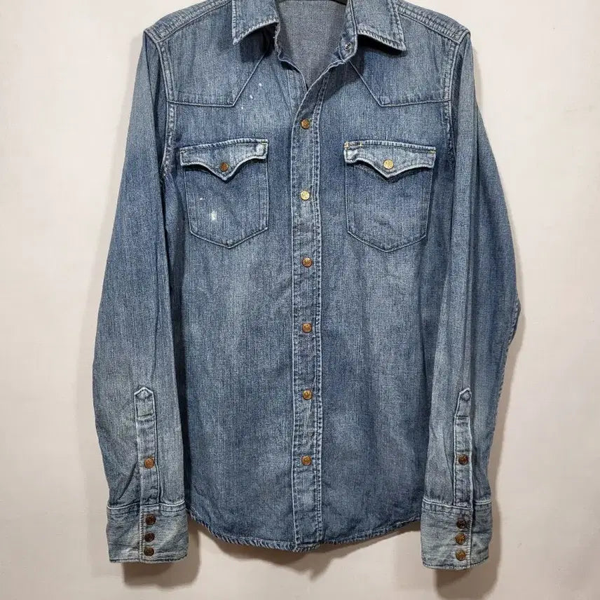 [BUNJANG] Polo Ralph Lauren Denim Shirt / 폴로랄프로렌 데님 셔츠 정품