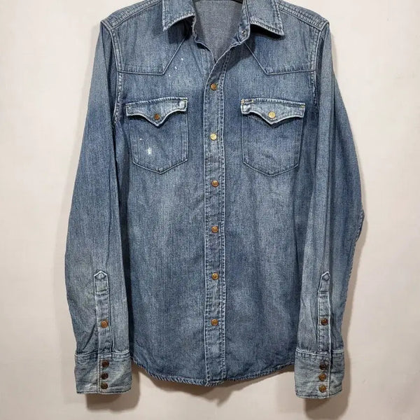 [BUNJANG] Polo Ralph Lauren Denim Shirt / 폴로랄프로렌 데님 셔츠 정품
