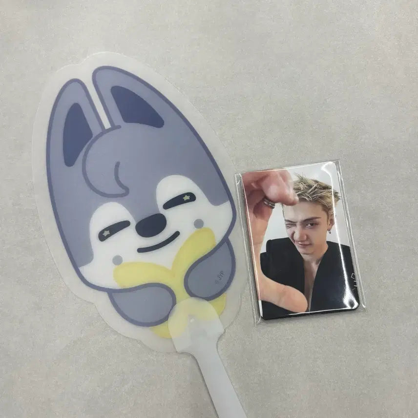 [BUNJANG] Stray Kids Seungmin Run It Concert Photocard Fan Set / 스트레이키즈 스키즈 런잇 콘서트 입장포카 부채 8/1 막첫
