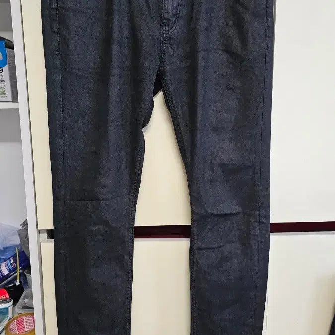 [BUNJANG] Slicks London Slim Black Jeans Size 33 / 슬릭스 런던  얇은 블랙진 33사이즈