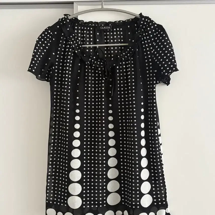 [BUNJANG] Vintage Polka Dot Blouse / 빈티지 도트 블라우스