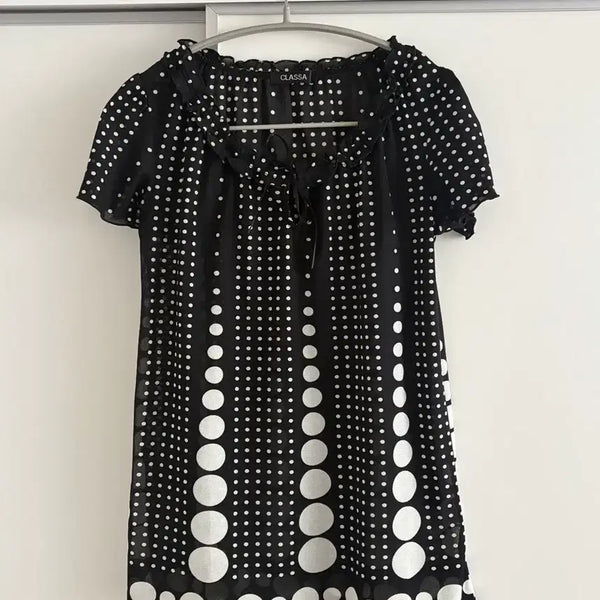 [BUNJANG] Vintage Polka Dot Blouse / 빈티지 도트 블라우스