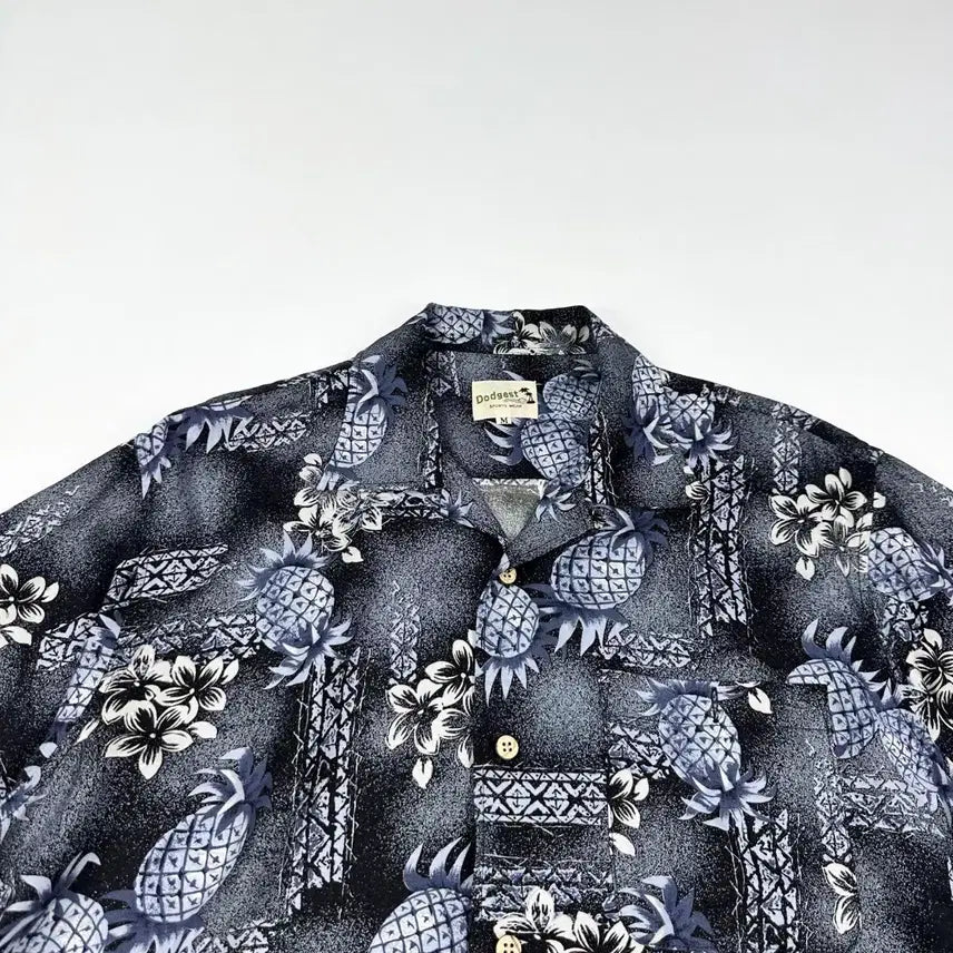 [BUNJANG] Vintage Japanese Hawaiian Short Sleeve Shirt / VTG 빈티지 재팬 하와이안 반팔셔츠 (M)