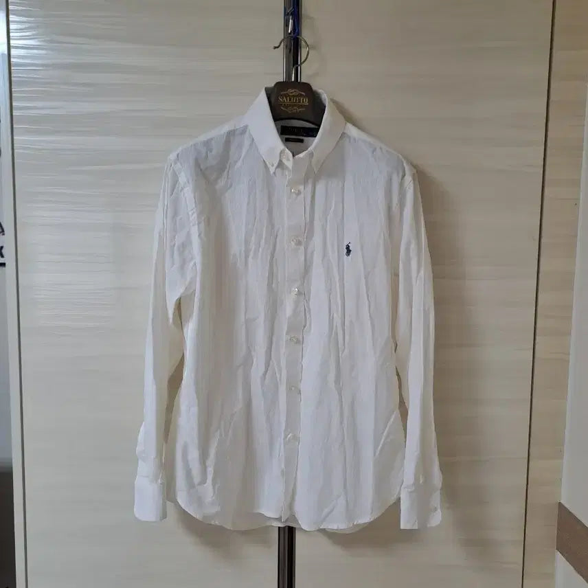 [BUNJANG] Polo Ralph Lauren Linen Shirt White L / 폴로 랄프로렌 린넨(마)셔츠 화이트