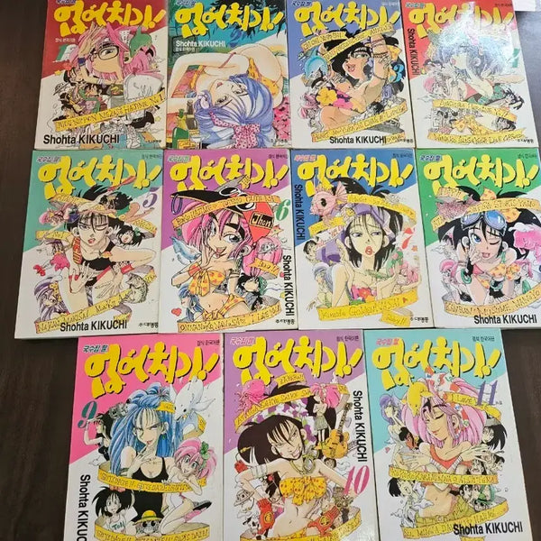 [BUNJANG] Rare Manhwa 'Up-and-Under of the Noodle House Daughter' Vol. 11 Complete Set / 희귀 만화책 국수집딸 업어치기 11완 팝니다