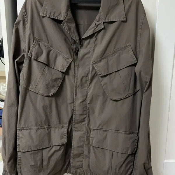 [BUNJANG] Gabriele Pasini Jungle Fatigue Jacket Greyish Brown Size 50 / 가브리엘레 파시니 정글 퍼티그 자켓 50