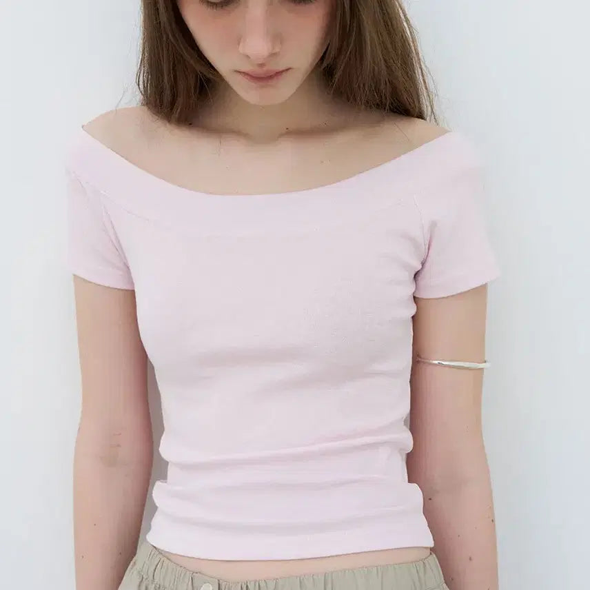 [BUNJANG] Lilicoats Ahro T-Shirt Pink / 새상품 릴리코츠 아로 티셔츠 ahro t-shirt 핑크