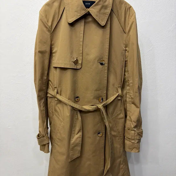 [BUNJANG] System Homme Beige Trench Coat Size 82 / 정품) 시스템 한섬 베이지 트렌치 코트 82