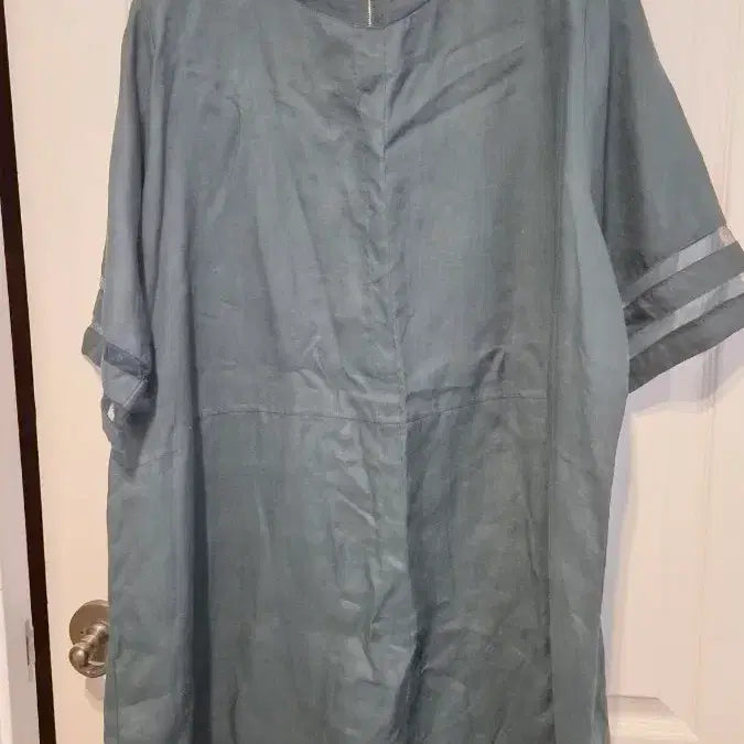 [BUNJANG] 100% Linen Semi-Bust 70cm Length 110cm Dress / (새)마100% 반가슴70 길이110