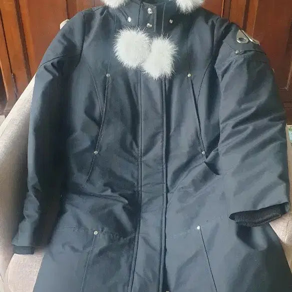 [BUNJANG] Moose Knuckles Stirling Parka Women's Long Down Parka Black / 무스너클 롱패딩 블랙 팝니다