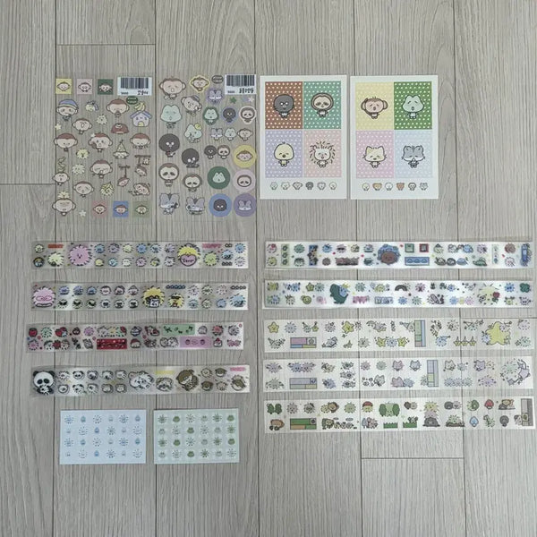 [BUNJANG] Winnie Village Sticker Kiss Cut Bundle Set / [위니빌리지] 스티커 키스컷 일괄 판매