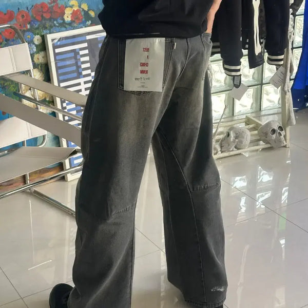 [BUNJANG] Journal Standard 3D Twist Baggy Pants (Black, Size L) / Journal standard 저널 스탠다드 baggy pants