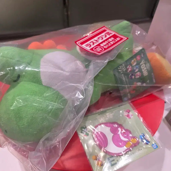 [BUNJANG] Super Mario Yoshi Last One Prize Ichiban Kuji Plush / 미개봉) 슈퍼마리오 with 요시 제일복권 라스트원 요시 인형
