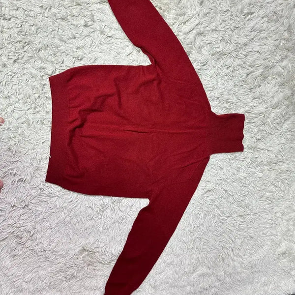 [BUNJANG] Uniqlo Cashmere Turtleneck Knit Sweater L Size / 유니클로 캐시미어 터틀넥 니트 L