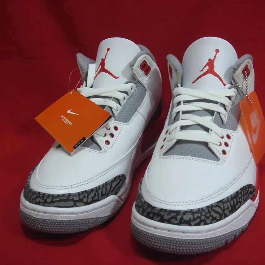 [BUNJANG] Air Jordan 3 OG Fire Red / [265] 에어조던3 OG 파이어레드 265사이즈