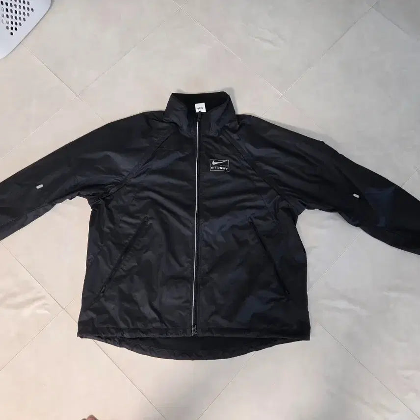 [BUNJANG] Nike x Stussy NRG FL Storm-FIT Jacket Black / 나이키 x 스투시 NRG FL 스톰핏 자켓 블랙 (DO5304-010)