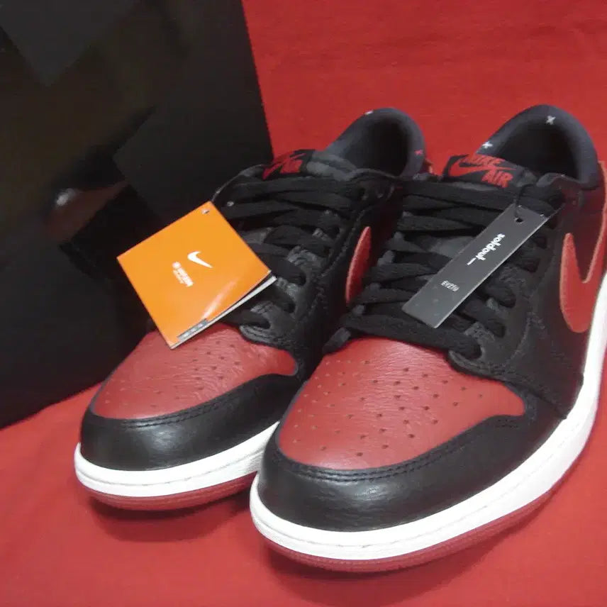 [BUNJANG] Air Jordan 1 OG Low "Bred" (US 9.5) / [275] 에어조던1 OG 로우 밴드 275사이즈