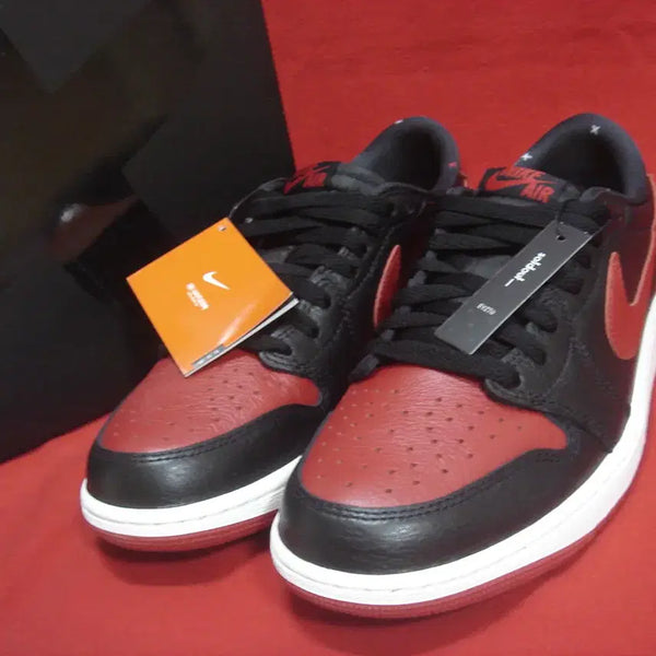 [BUNJANG] Air Jordan 1 OG Low "Bred" (US 9.5) / [275] 에어조던1 OG 로우 밴드 275사이즈
