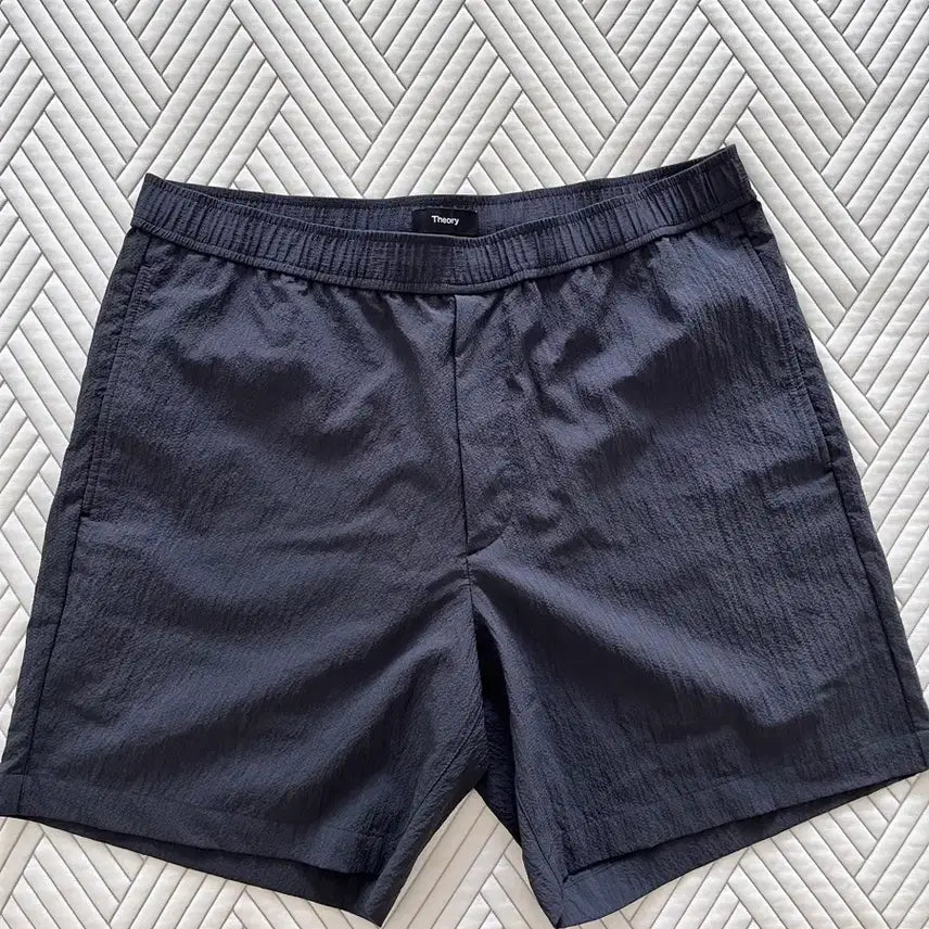 [BUNJANG] Theory Kelso Curtis Shorts Navy / 띠어리 켈소 커티스 반바지 M(32)