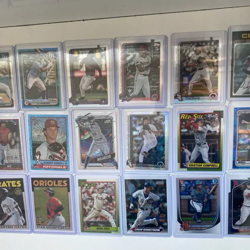 [BUNJANG] MLB Rookie Cards 1st Edition Bundle Set (50 Cards) / MLB 루키카드,1st 카드 50장 일괄