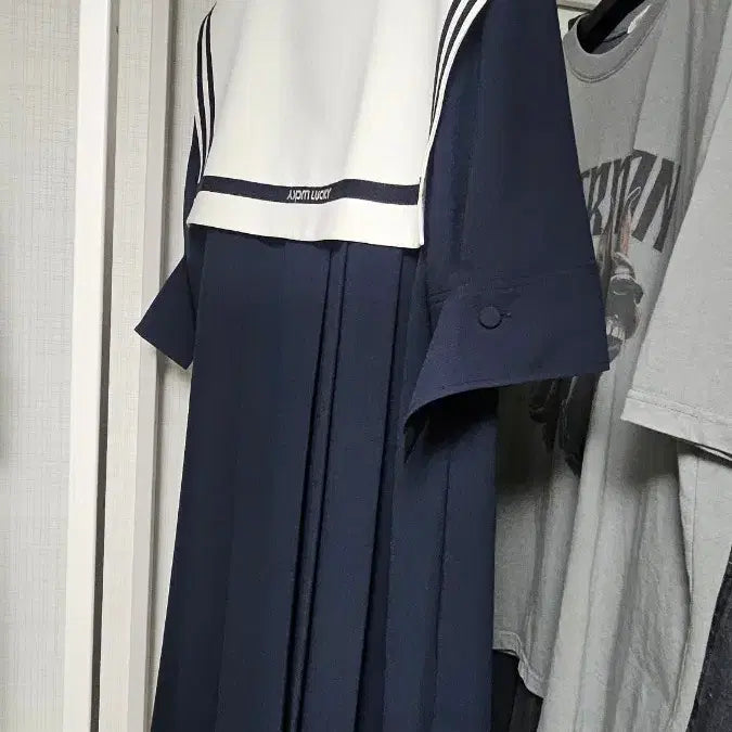 [BUNJANG] Lucky Chouette Navy Dress (Size 36) / 럭키슈에뜨 네이비원피스 (사이즈36