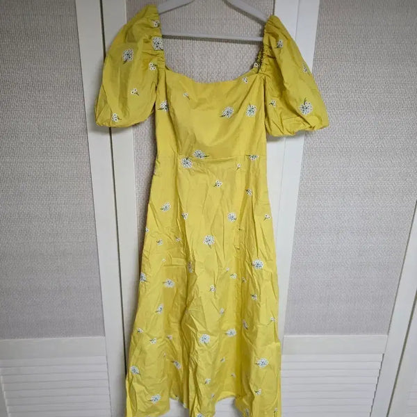 [BUNJANG] Zara Floral Print Long Dress / 자라 꽃무늬 롱원피스